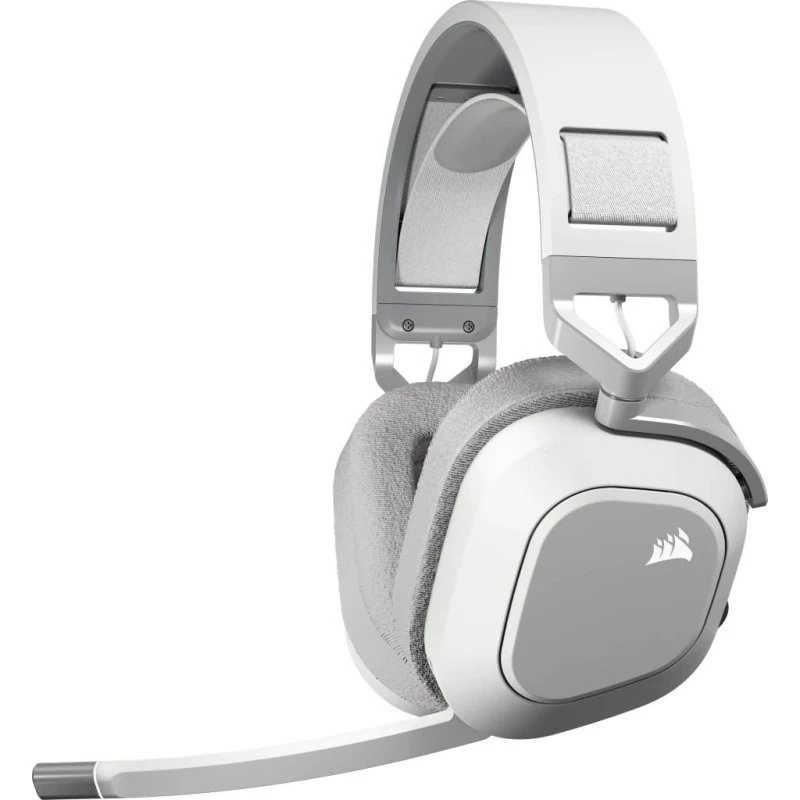 Corsair HS80 MAX Wireless Hvid Gaming-Headset med Bluetooth og Dolby Atmos