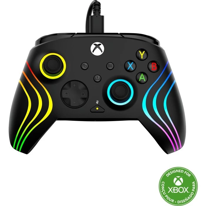 Turtle Beach Afterglow Wave Kableret RGB-Gamingcontroller - Sort