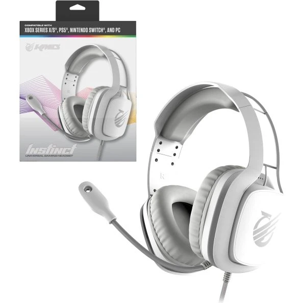 KMD Instinct Universelt Headset - Hvid