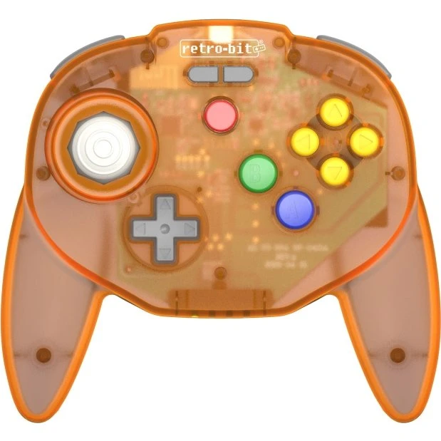 Retro-Bit Tribute 64 2.4G Orange Hawk Ltd Ed