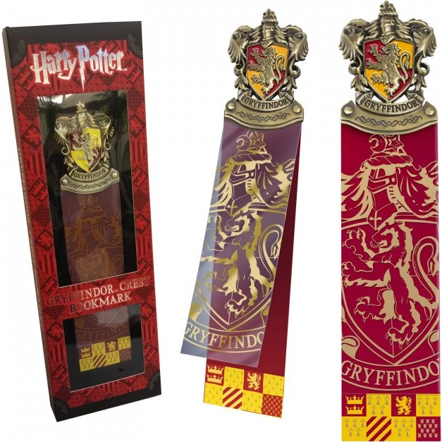 Noble Collection Harry Potter Gryffondor Crest Bogmærke