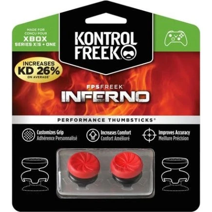 KontrolFreek FPS Freek Inferno XBX/XB1 Rød - 4-pols