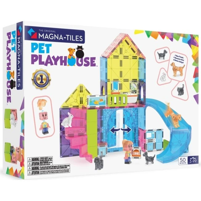 Magna-Tiles Dyrelegeplads 50 stk