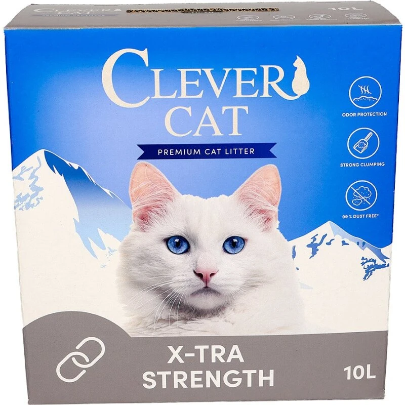 Clever Cat Extra Strength 10L kattegrus