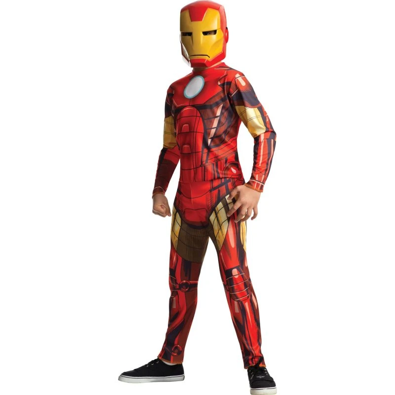 Rubies Iron Man Kostume 5-6 år - Marvel