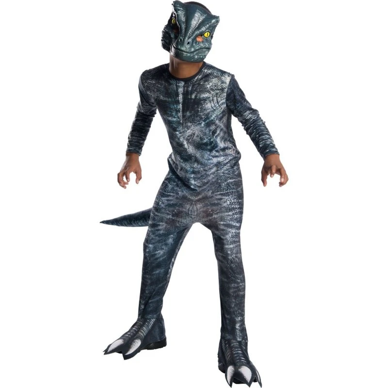 Rubies Jurassic World Blue Velociraptor Kostume 104 cm