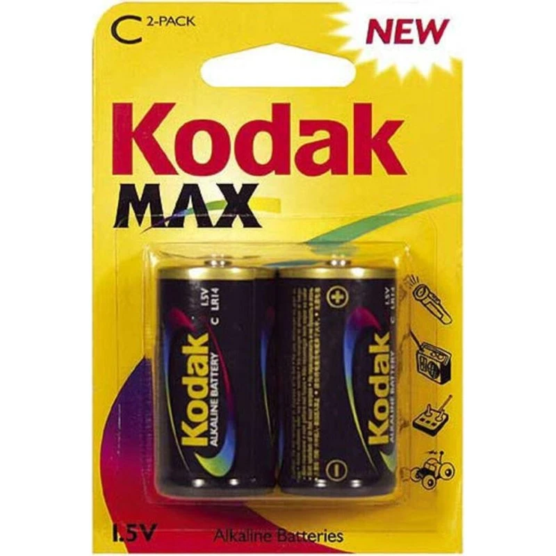 Kodak MAX LR14 1,5 V (2 stk.)