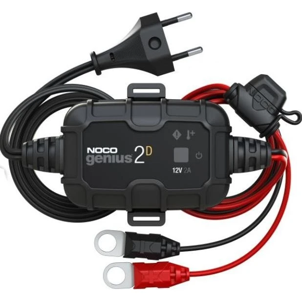 NOCO Genius2DEU 12V 2A Batterilader, Sort
