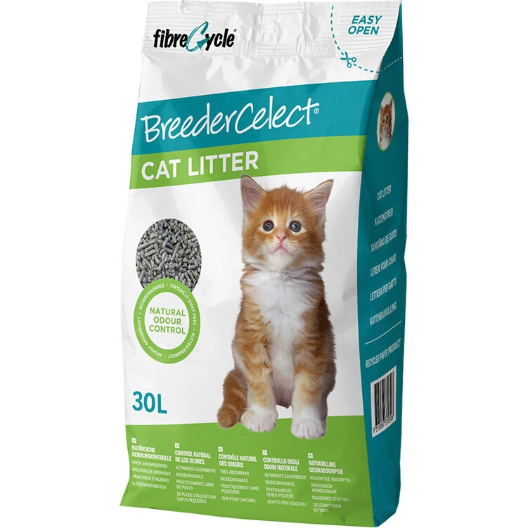 BreederCelect Kattegrus (99% genanvendt papir)