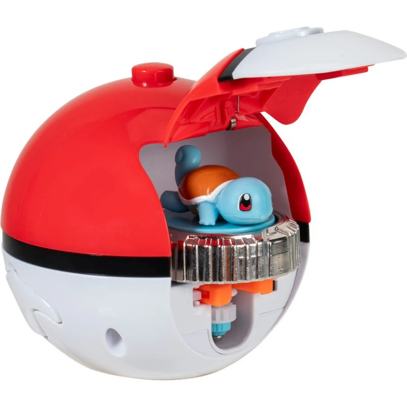 Pokémon Battle Spinner Squirtle & Pokéball Legesæt, 4+ år