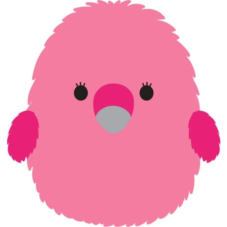 Squishmallows Fuzz A Mallows Cookie Flamingo 40 cm