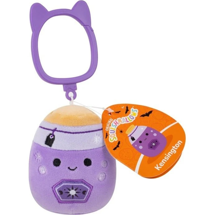 Squishmallows Halloween Clip On Nøgleringsbamse 9cm Kensington