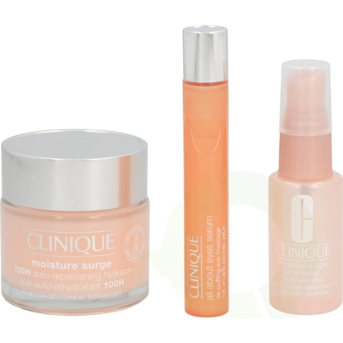 Clinique 100H All About Moisture Kit – 3-pakke med fugtighedsskønhed
