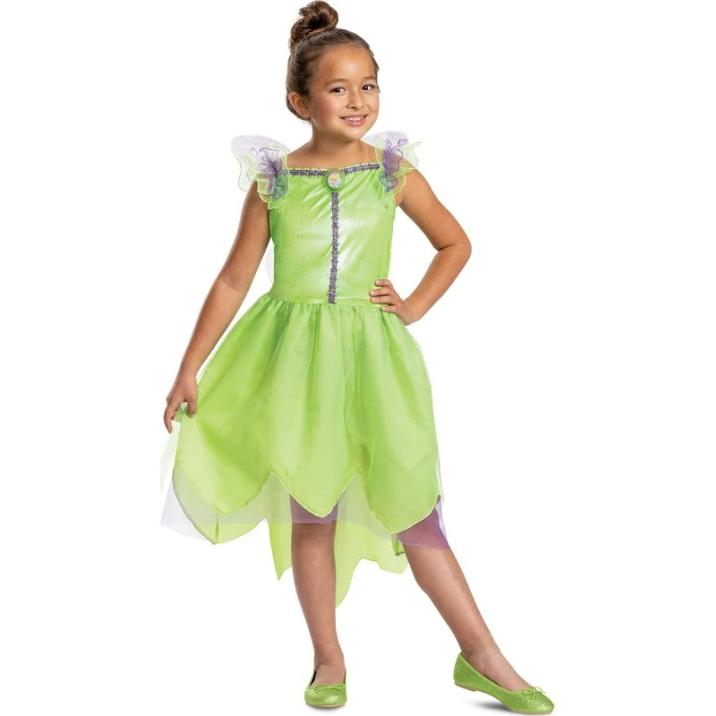 Disguise Disney Tinker Bell S - Klokkeblomst Kjole