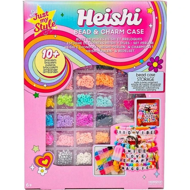 Just My Style Heishi Bead & Charm Case