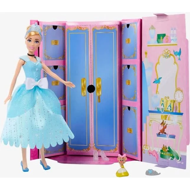 Disney Princess Fashion Reveal Askepot Dukke, 3+ år