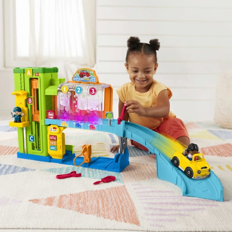 Fisher-Price Little People Bilcenter (Nordics)