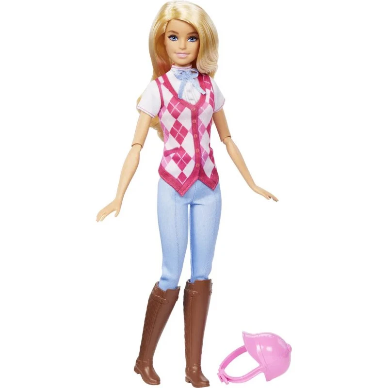 Barbie The Great Horse Chase Malibu Dukke Legesæt (HXJ38) - 3+ år