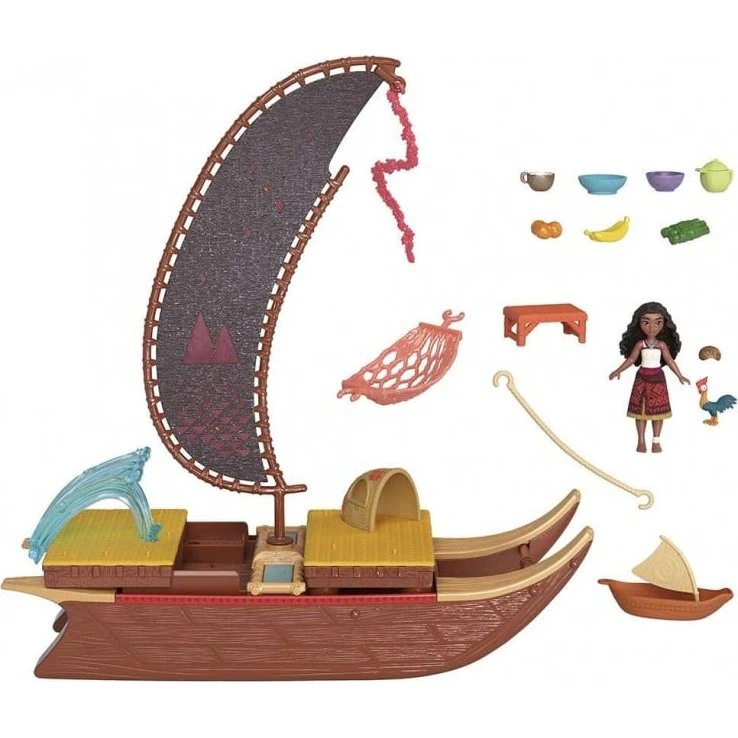 Disney Vaiana 2 - Adventure Canoe med Mini-Dukke (JBT78)