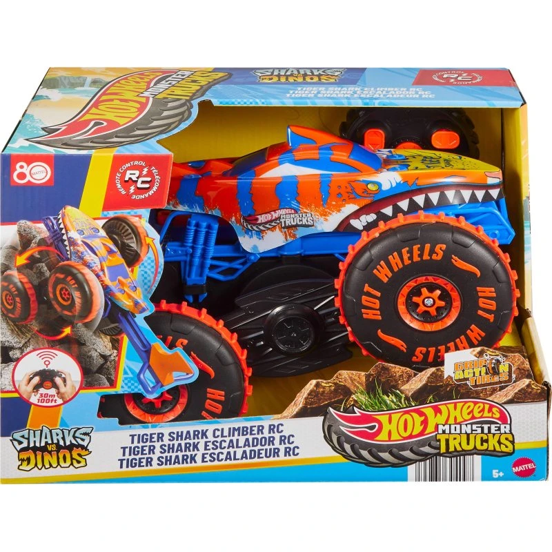Hot Wheels Tiger Shark RC Fjernstyret Bil 1:15, 5+ år