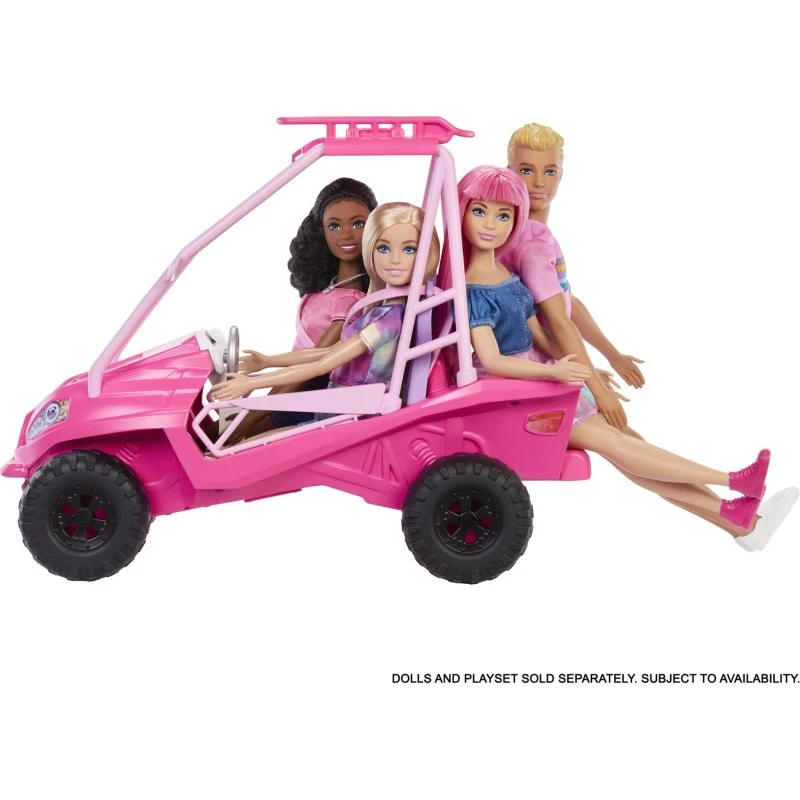 Barbie Strandbuggy med 10+ tilbehør – 3+ år