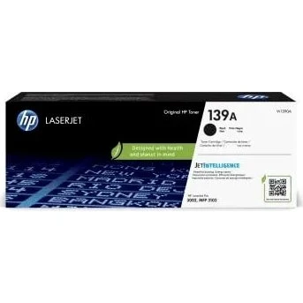 HP 139A Sort Toner, 1.500 sider, til LaserJet Pro 3002 & MFP 3102