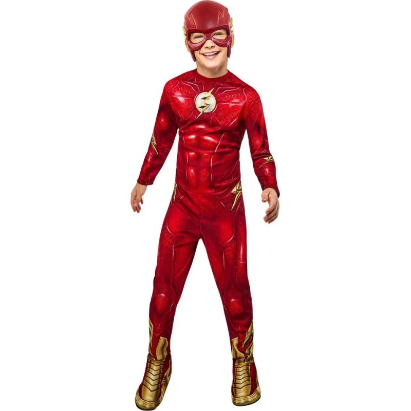 Rubies The Flash Kostume til Børn 134-140 cm