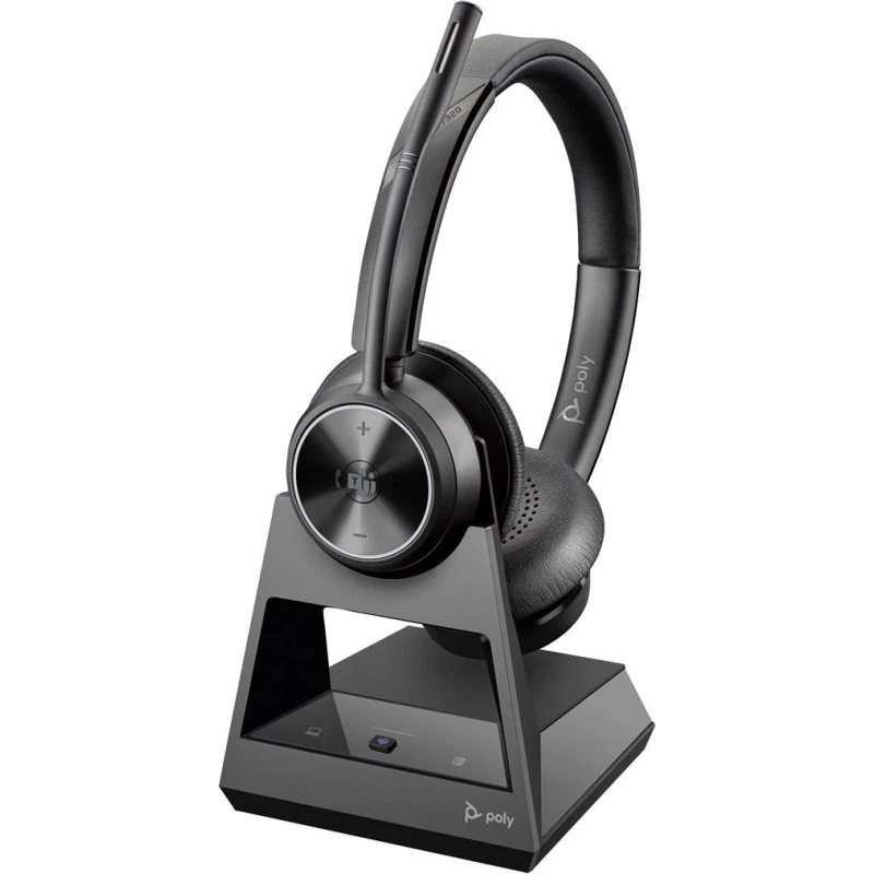 HP Poly Savi 7320-M Trådløst Headset, Sort, DECT, Microsoft Teams-certificeret