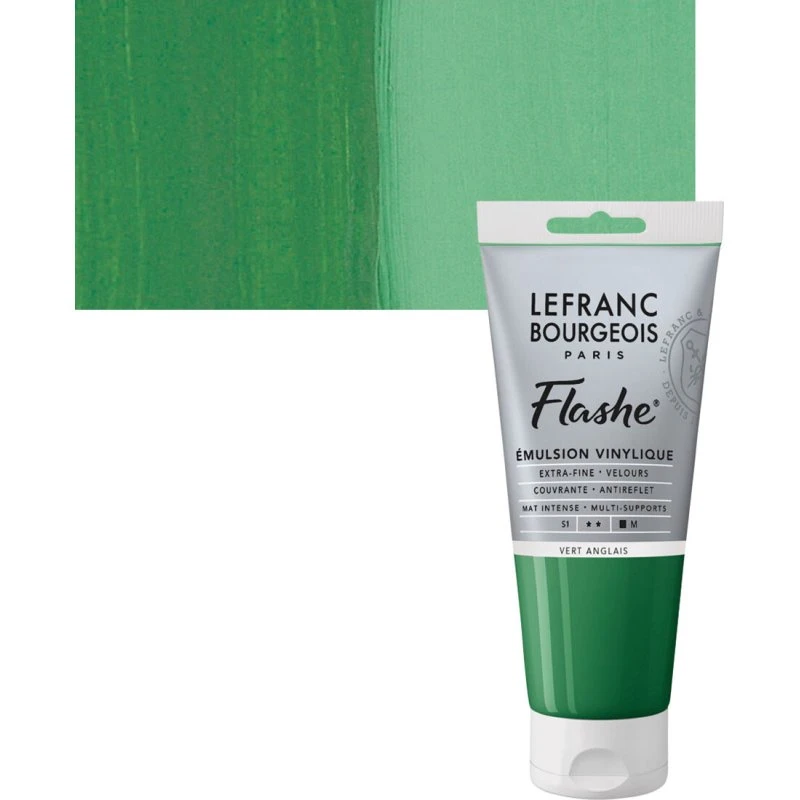 Lefranc & Bourgeois Flashe Akryl Chrome Green 80 ml