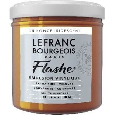Lefranc & Bourgeois Flashe Akrylmaling Deep Gold Iridescent 125 ml