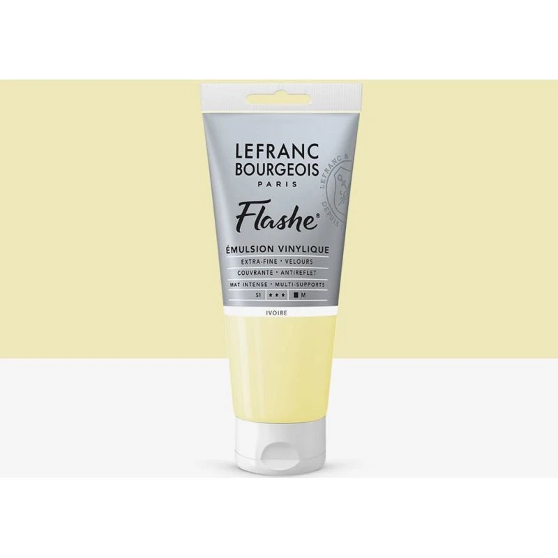 Lefranc & Bourgeois Flashe Akryl, Ivory 80 ml