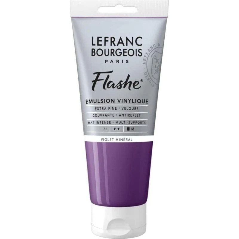Lefranc & Bourgeois Flashe Akryl, Mineral Violet 80 ml
