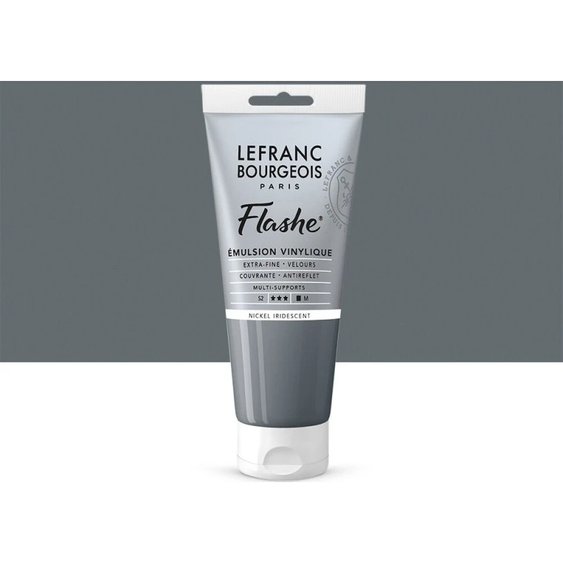 Lefranc & Bourgeois Flashe Akryl, Nickel Iridescent 80 ml