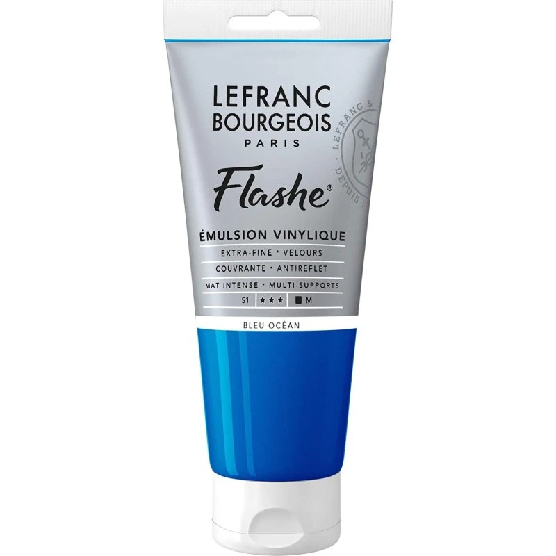 Lefranc & Bourgeois Flashe Akryl Ocean Blue 80 ml