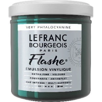 Lefranc & Bourgeois Flashe Akryl, Phthalocyanine Green 125 ml