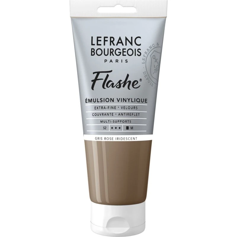 Lefranc & Bourgeois Flashe Akrylmaling Pink Grey Iridescent 80 ml