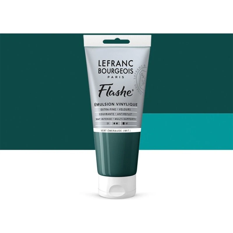 Lefranc & Bourgeois Flashe Akryl, Viridian Hue 80 ml