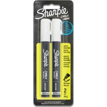 Sharpie Kridt Marker Hvid, 2 stk.
