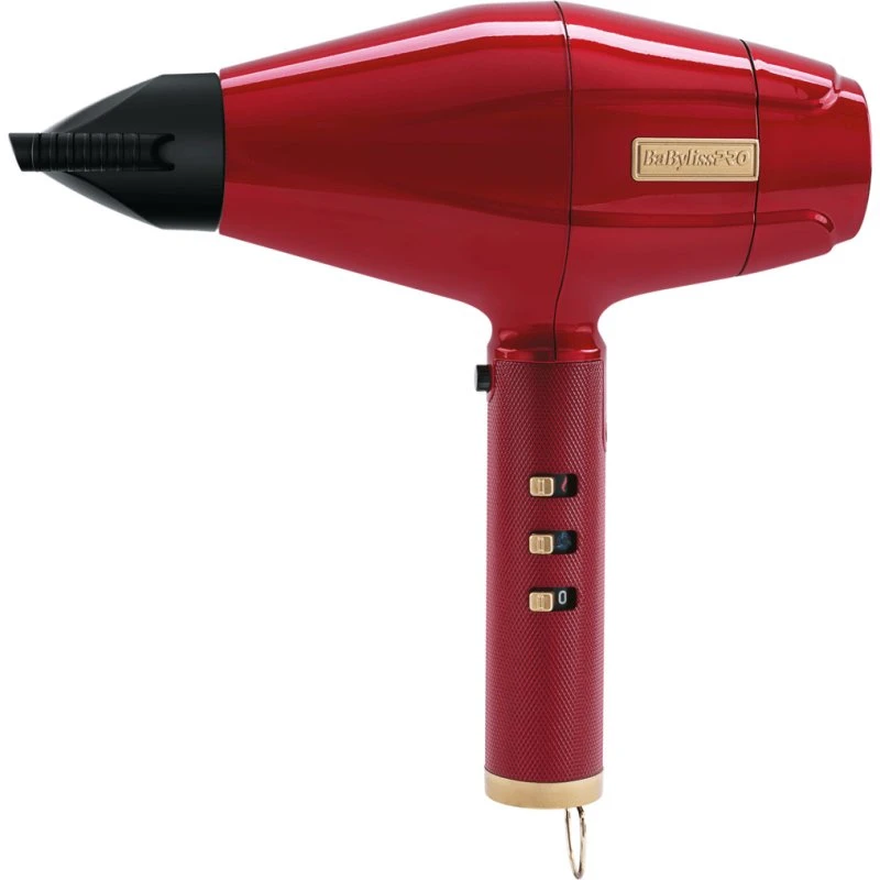 BaByliss PRO 4Artists FX Digital Hårtørrer, 2200W, Rød