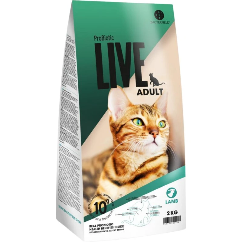 ProBiotic LIVE Adult Kat 2 kg – Lam