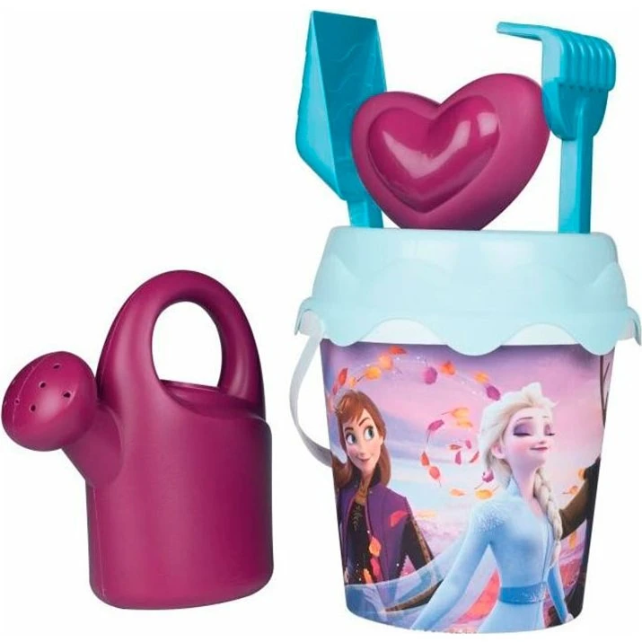Smoby Disney Frozen Sandsæt med spand, vandkande og form