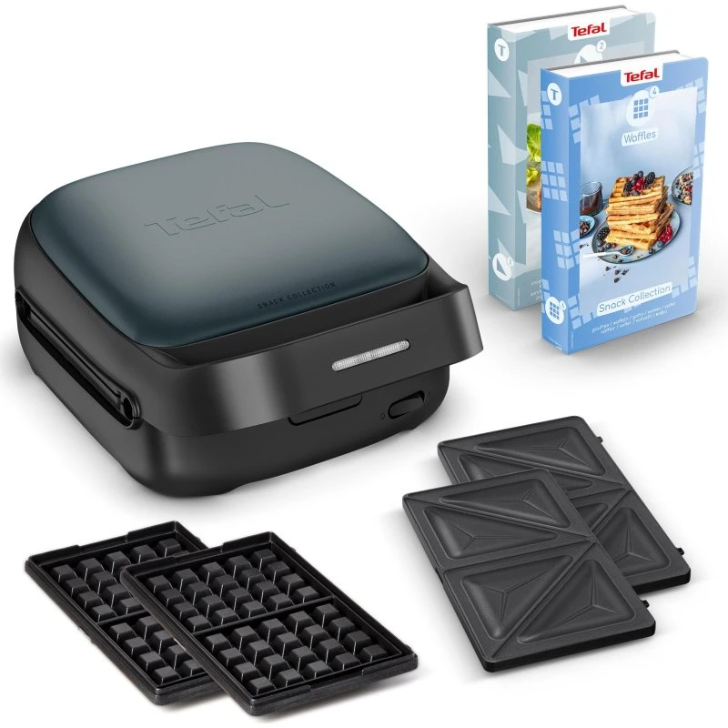 Tefal SW862BF0 Snack Collection 700 W, sort/mørkegrøn