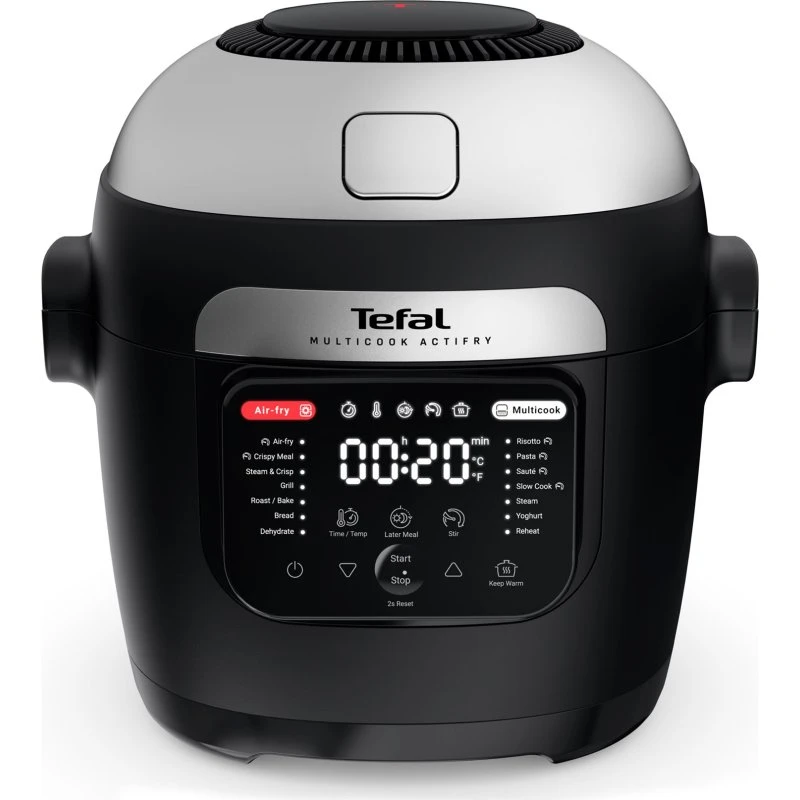 Tefal ActiFry MY741CF0 6L Multicook Sort/Sølv