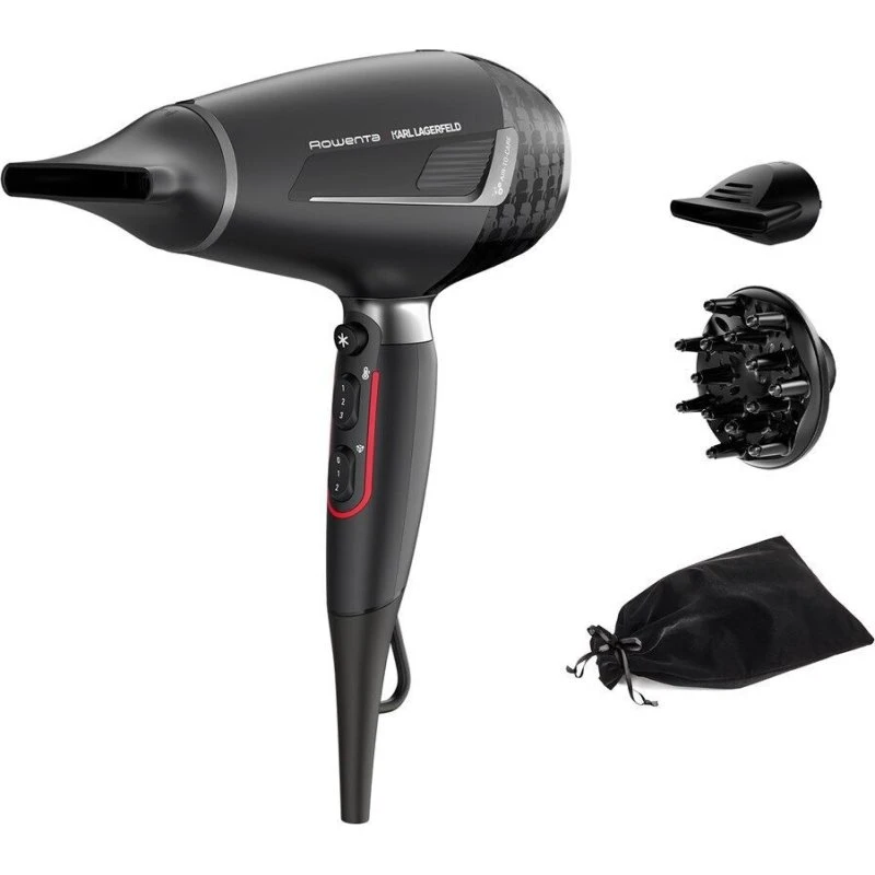 Rowenta KPro Stylist CV888L Hårtørrer 2200W, Sort