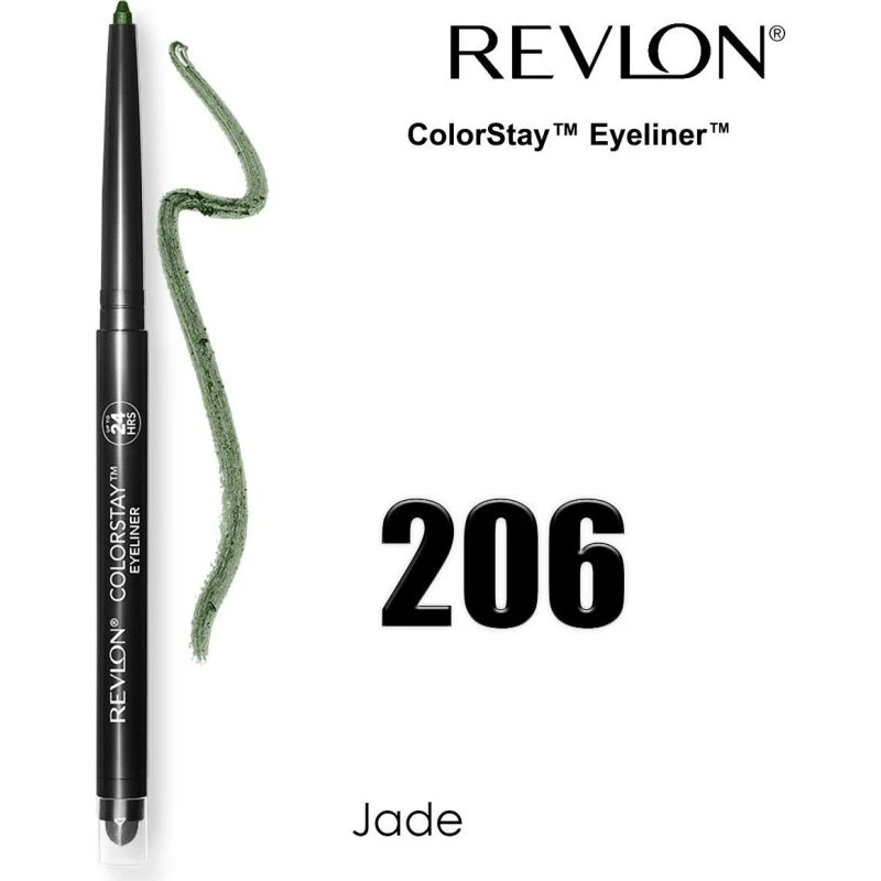 Revlon Colorstay Eyeliner Jade 206 – 24 timers vandfast