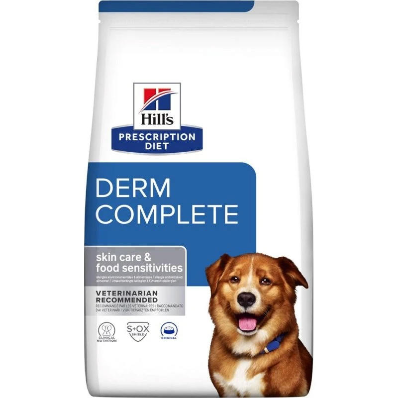 Hill's Prescription Diet Derm Complete Tørfoder 12 kg