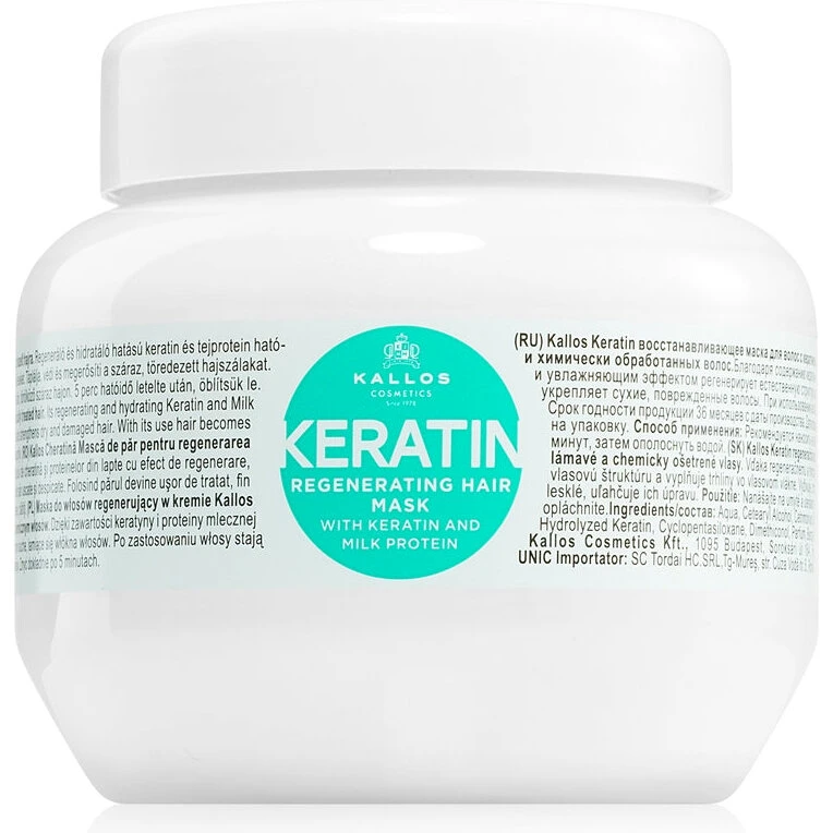 Kallos Keratin Hårmaske 1000 ml