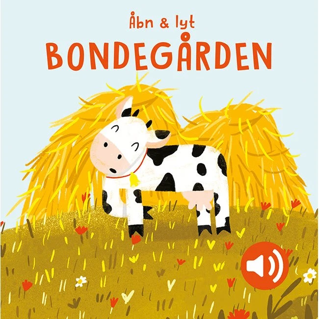 Åbn og lyt: Bondegården - Interaktiv lydbog for børn