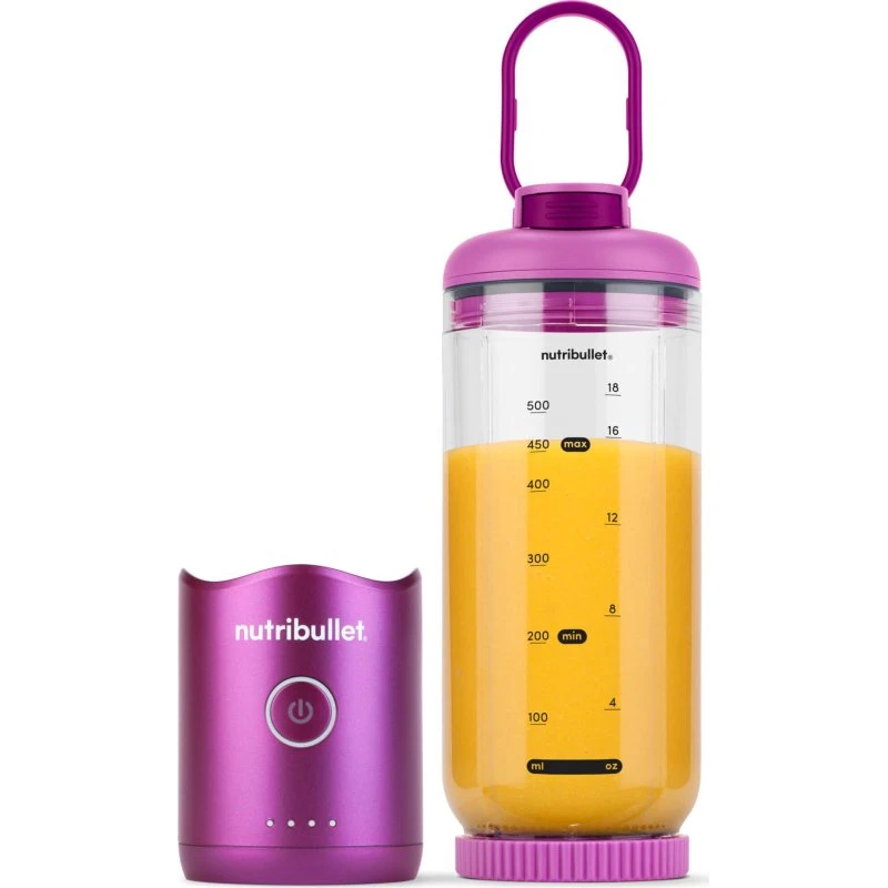 Nutribullet Flex 590 ml, USB-C, lilla