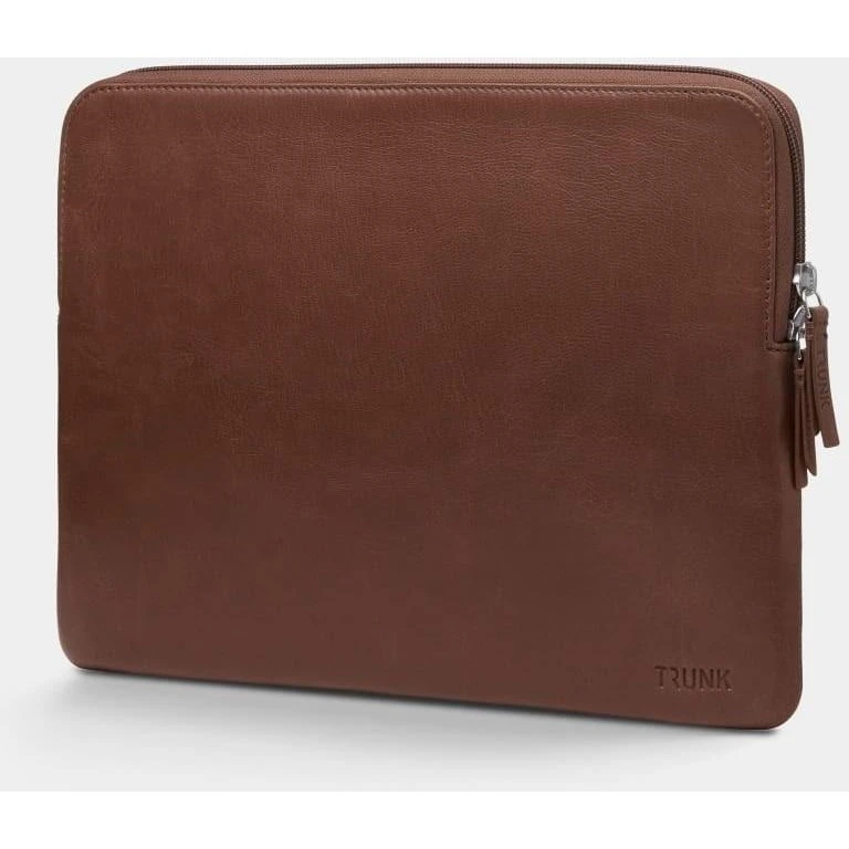 Trunk Læder Sleeve til 14" MacBook Pro, Brun